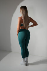 Align Seamless Scrunch Tights - Green