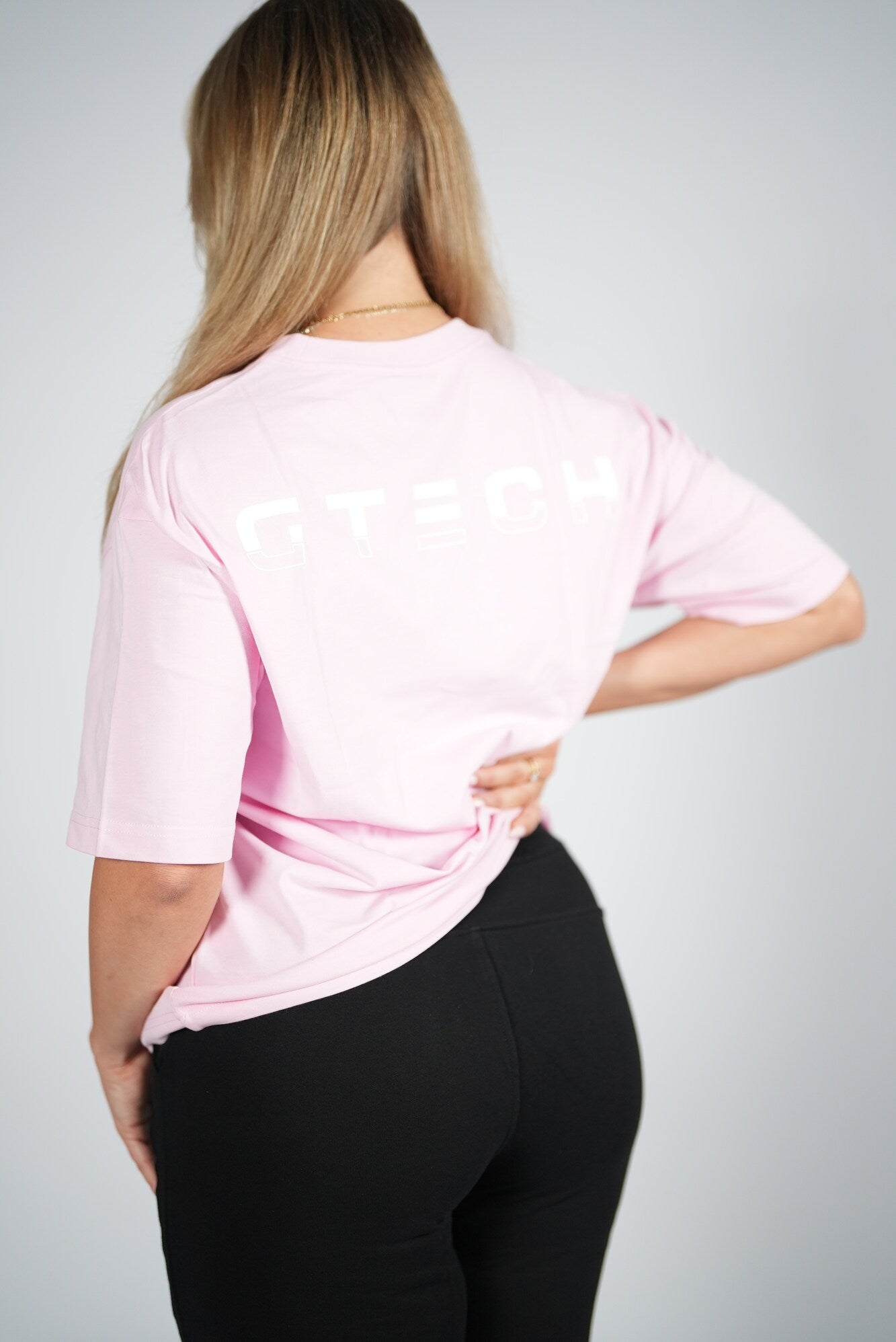 Pink Gtech Oversized T-Shirt – Gtech