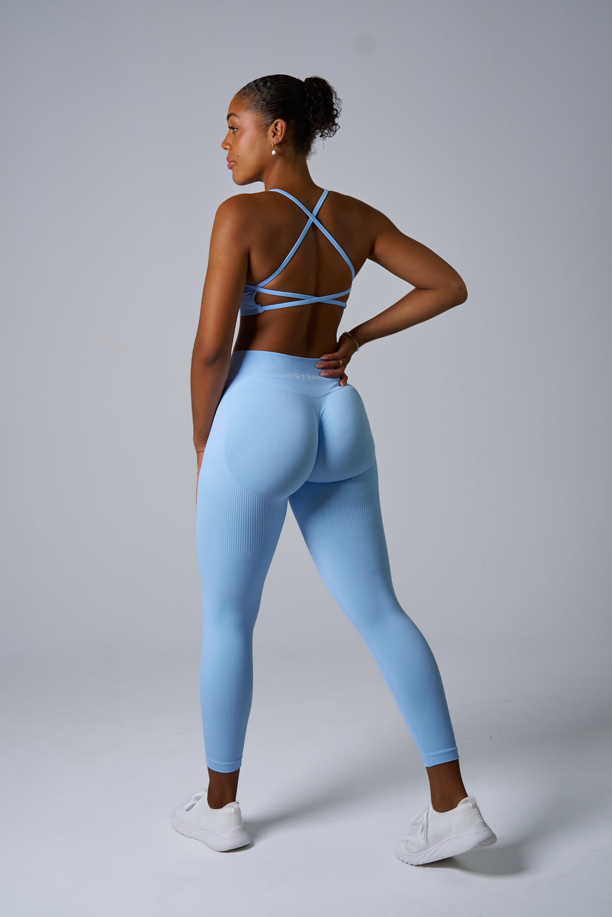 Performance Ribbed Scrunch Tights