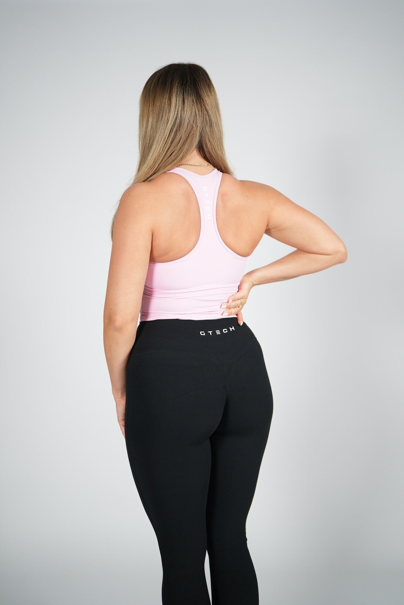 Pink Gtech Sculpt Sport Top - Light Pink – Gtech